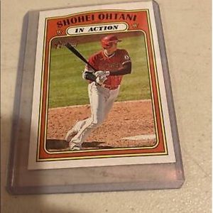 Shohei Ohtani first rare American trading card! Super short print! Limited !!!